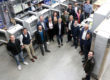 Gruppenfoto von der Betriebsbesichtigung bei Staudinger